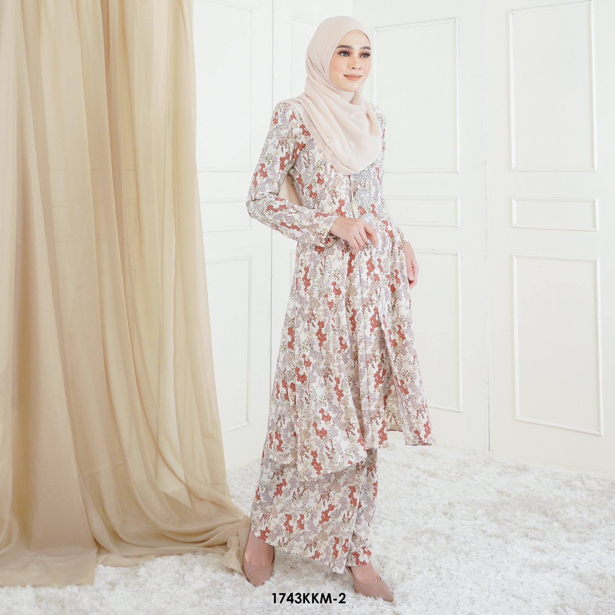Kebarung Kalthom in Cream (1743KKM-2) - Image 2