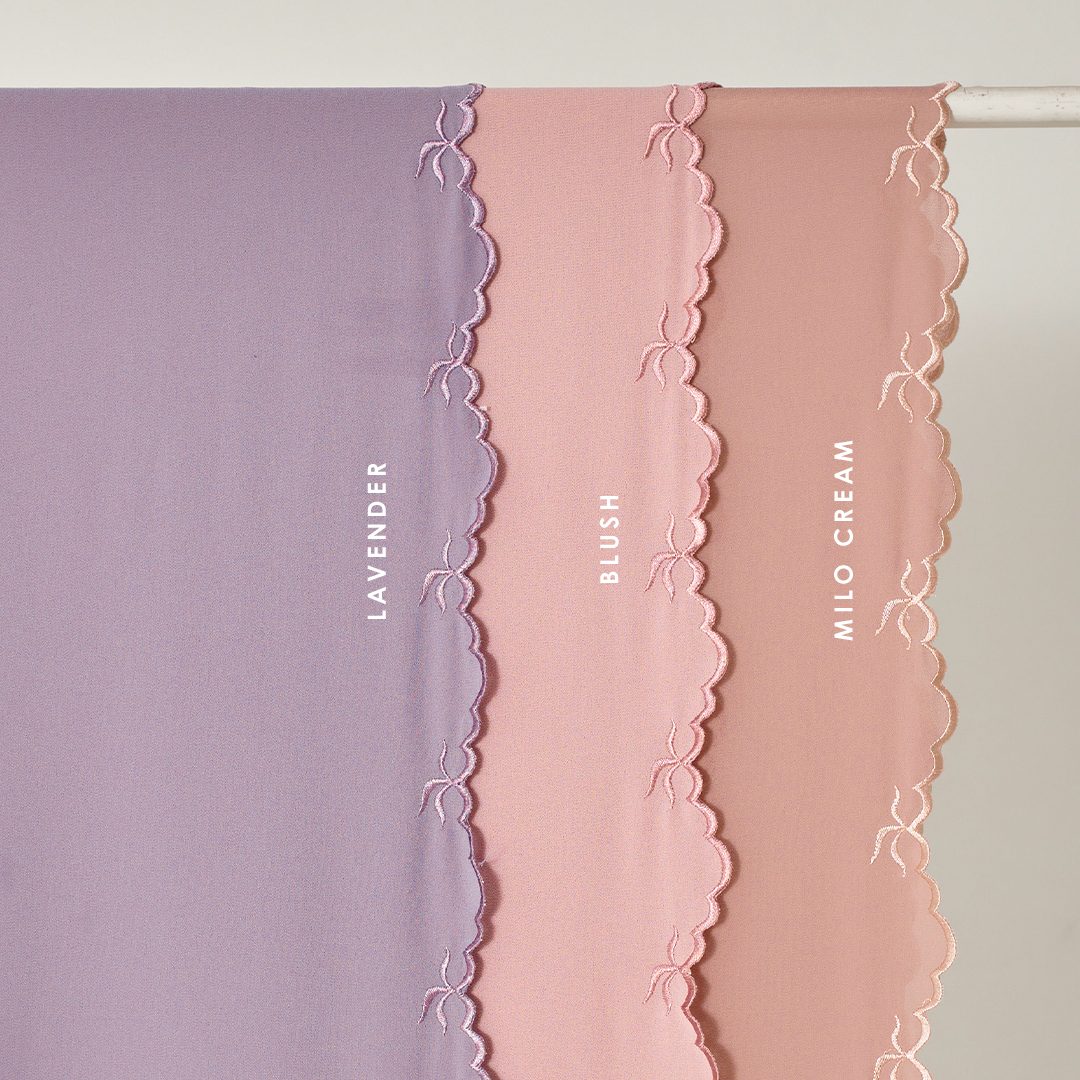 Widuri Shawl in Lavender (SHW2-26-F) - Image 2