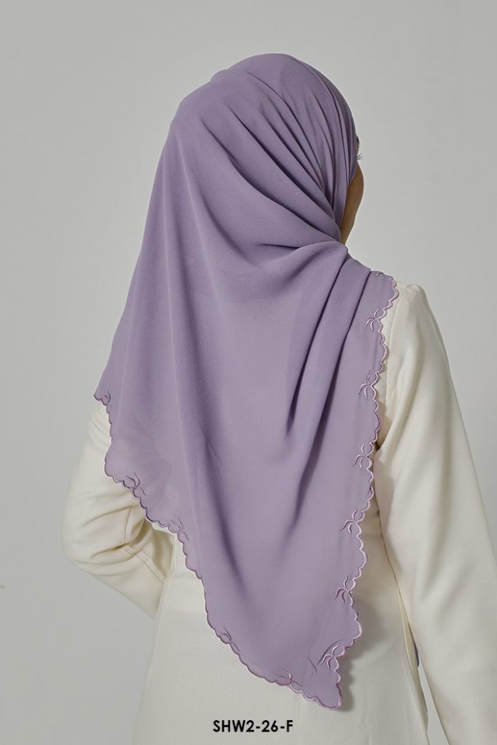Widuri Shawl in Lavender (SHW2-26-F)