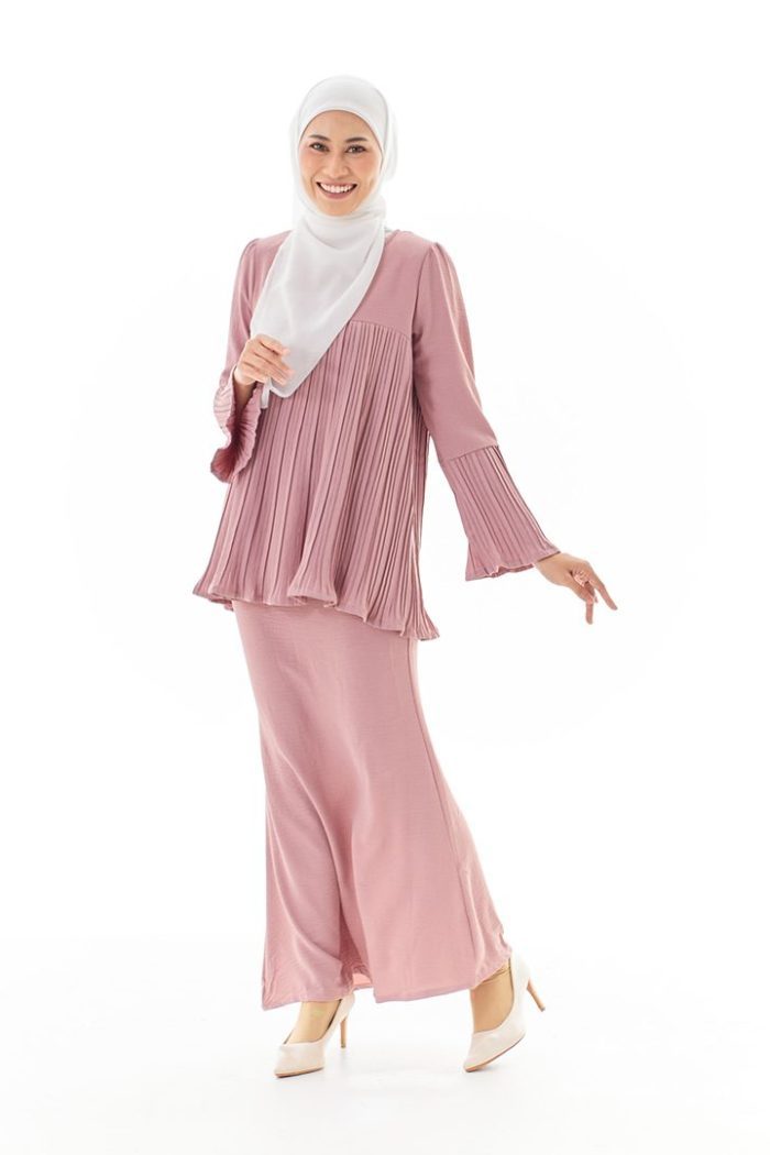 Dayan Kurung in Dusty Pink (V23DY-4)