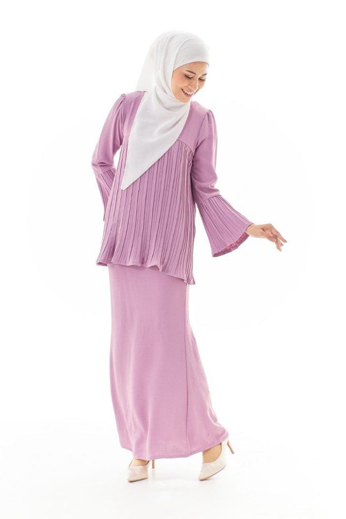 Dayan Kurung in Lavender (V23DY-7)