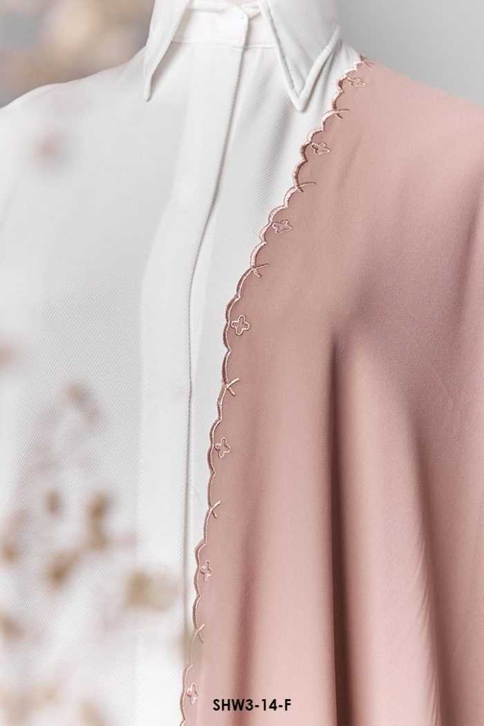 Wirda Shawl in Milo Cream (SHW3-14-F)