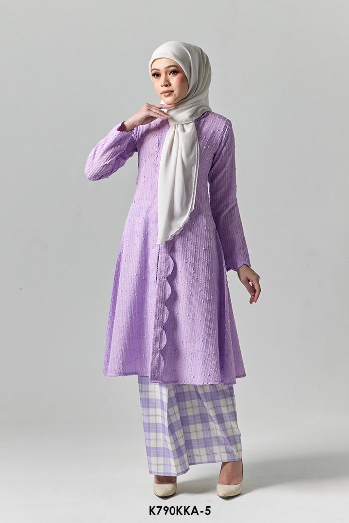 Kebarung Anggerik in Lavender (K790KKA-5)