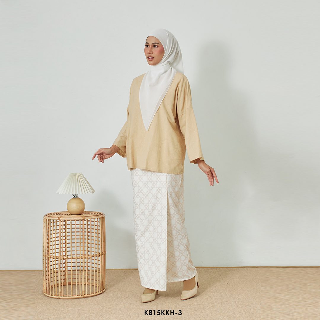 Kurung Kedah in Sand (K815KKH-3) - Image 2