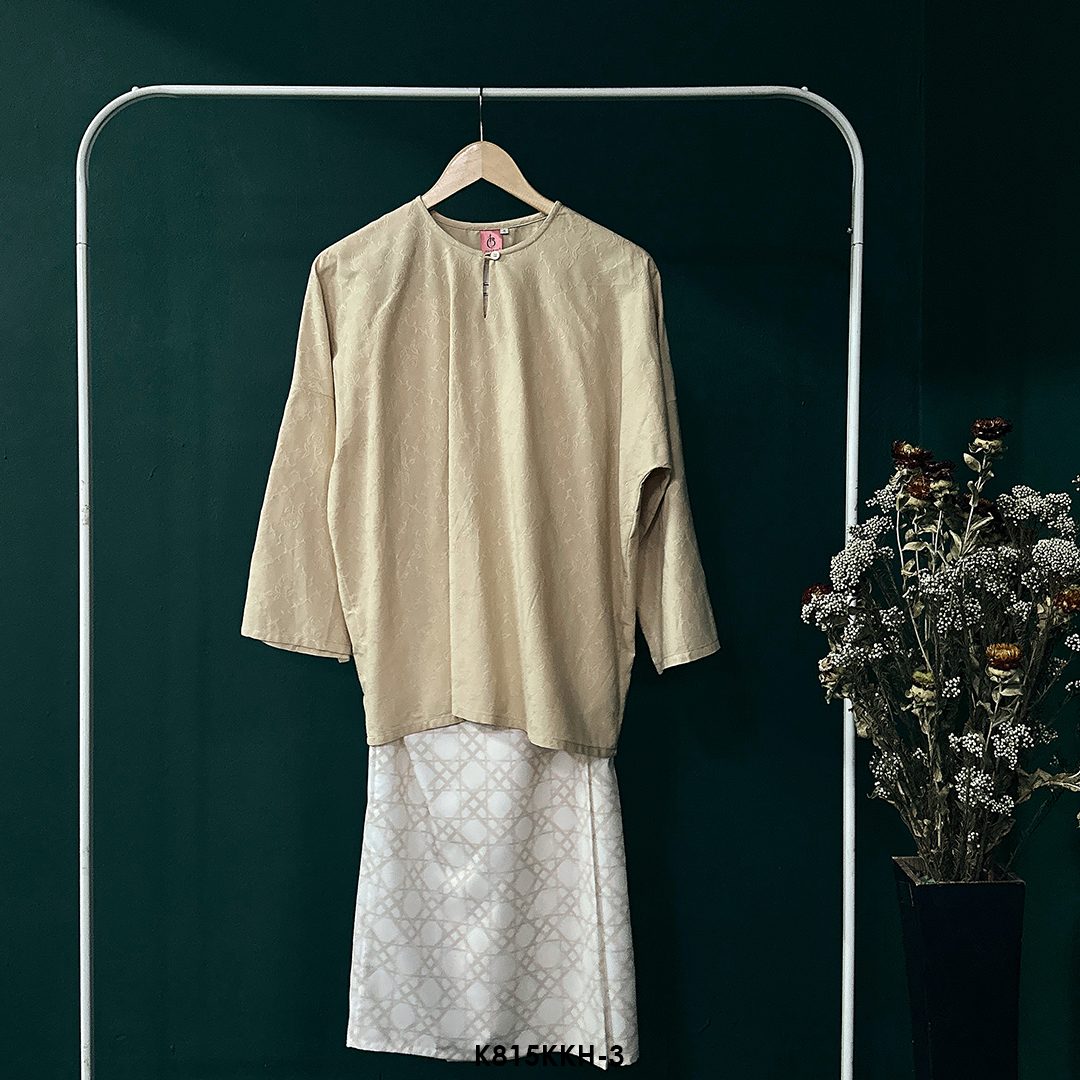 Kurung Kedah in Sand (K815KKH-3) - Image 4