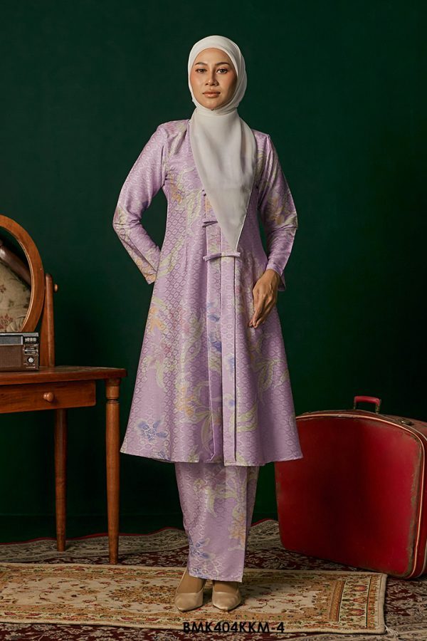 Kebarung Batiq Mia 3.0 Ribbon in Light Lilac (BMK404KKM-4)