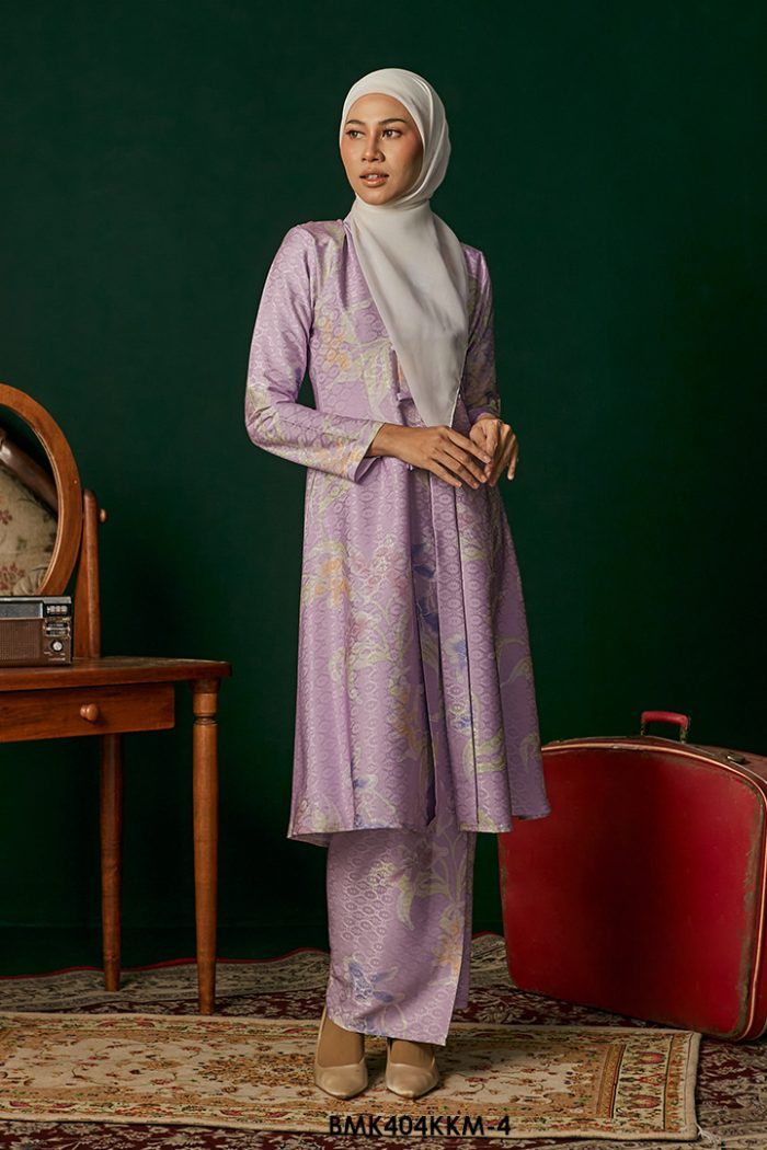 Kebarung Batiq Mia 3.0 Ribbon in Light Lilac (BMK404KKM-4)