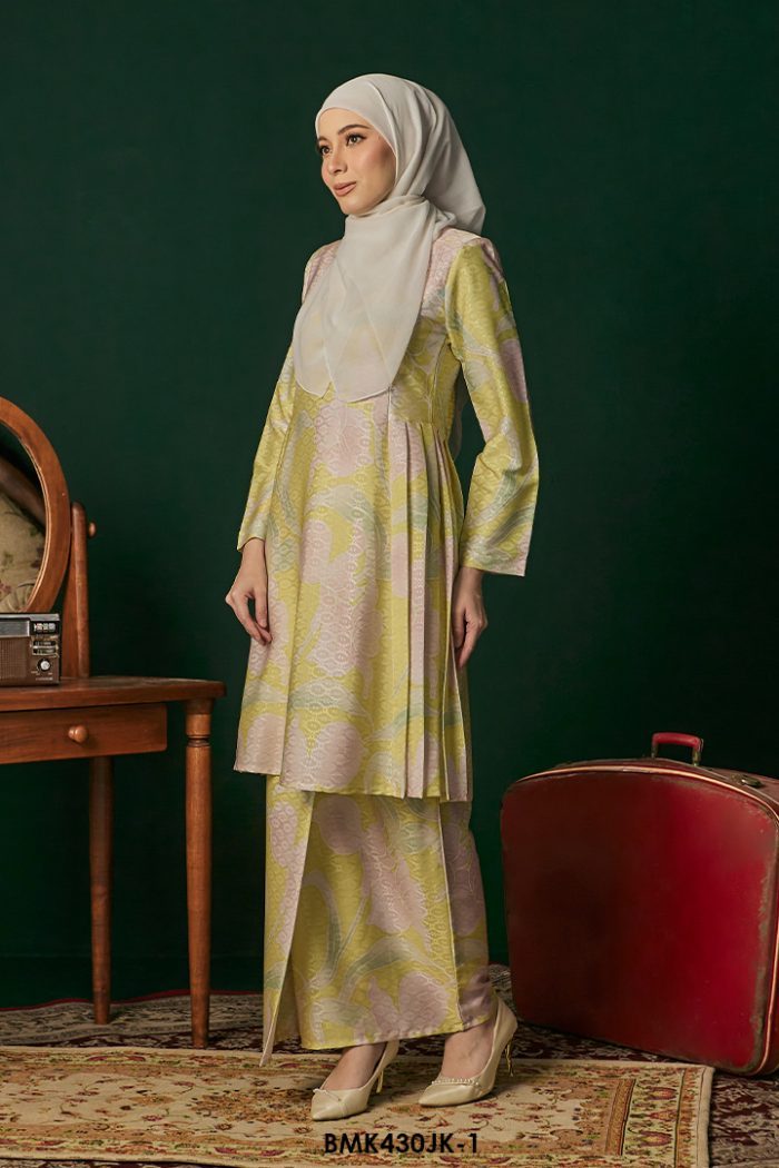 Juliana Kurung Batiq Mia in Lemon (BMK430JK-1)