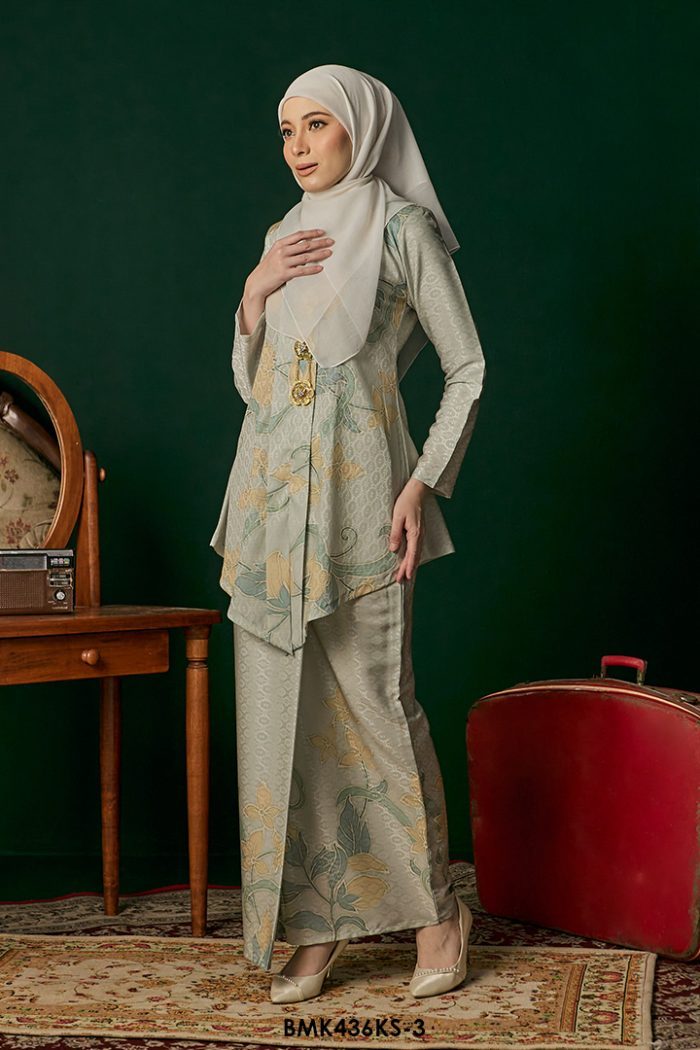 Kebaya Saloma in Ice Mint (BMK436KS-3)