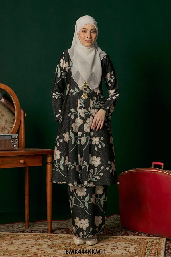 Kebarung Batiq Mia in Black (BMK444KKM-1)