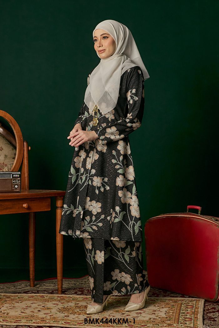 Kebarung Batiq Mia in Black (BMK444KKM-1)