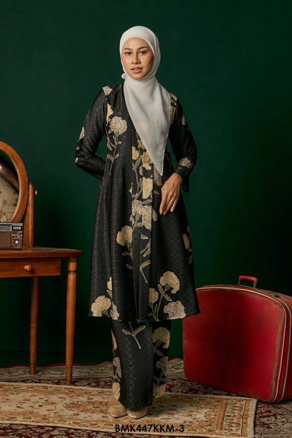 Kebarung Batiq Mia in Black (BMK447KKM-3)