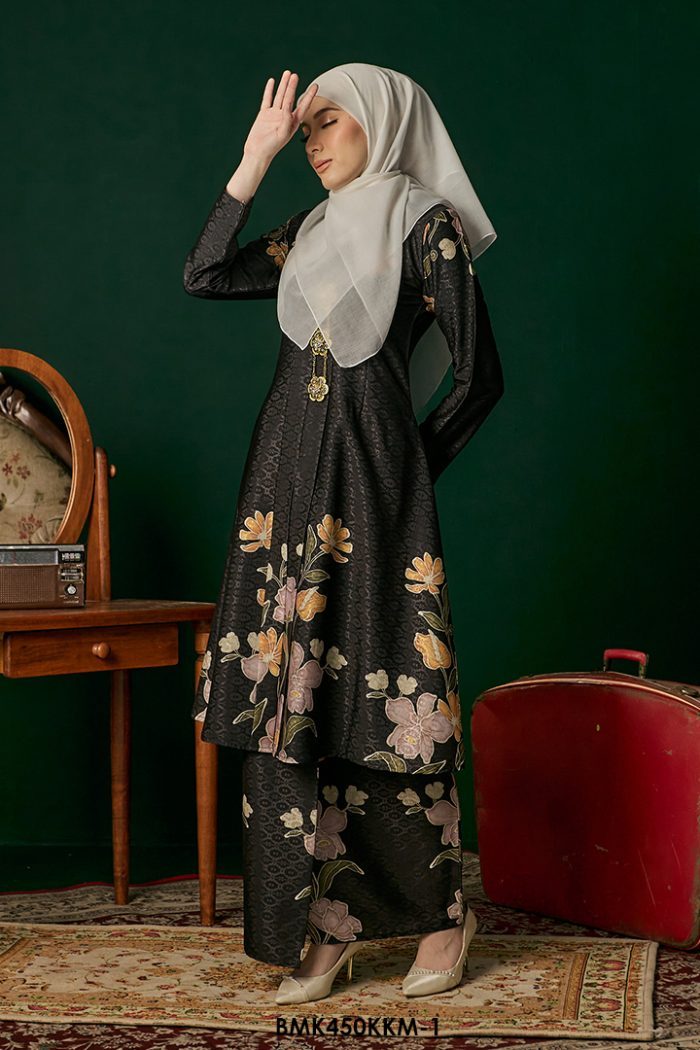 Kebarung Batiq Mia in Black (BMK450KKM-1)