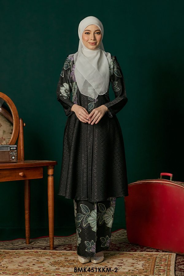 Kebarung Batiq Mia in Black (BMK451KKM-2)