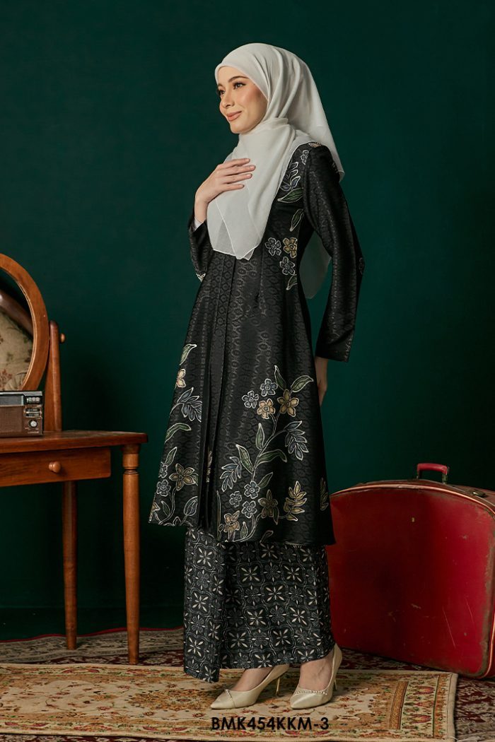 Kebarung Batiq Mia in Black (BMK454KKM-3)