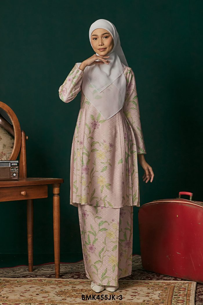 Juliana Kurung Batiq Mia in Pink (BMK455JK-3)