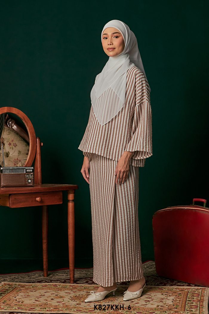 Kurung Kedah in Brown (K827KKH-6)