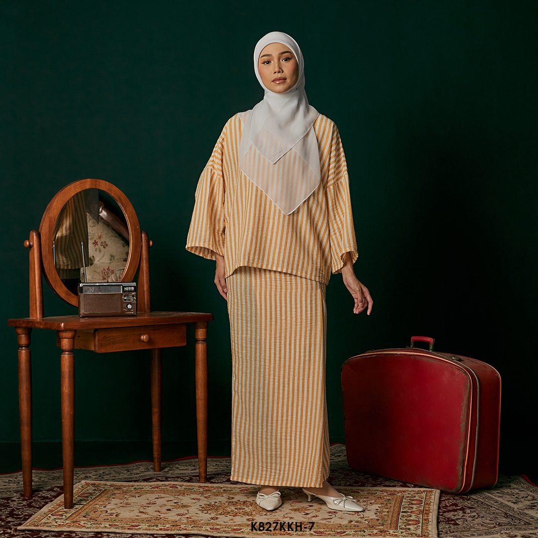 Kurung Kedah in Yellow (K827KKH-7)