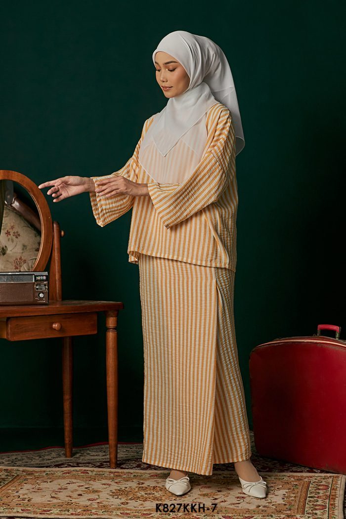Kurung Kedah in Yellow (K827KKH-7)