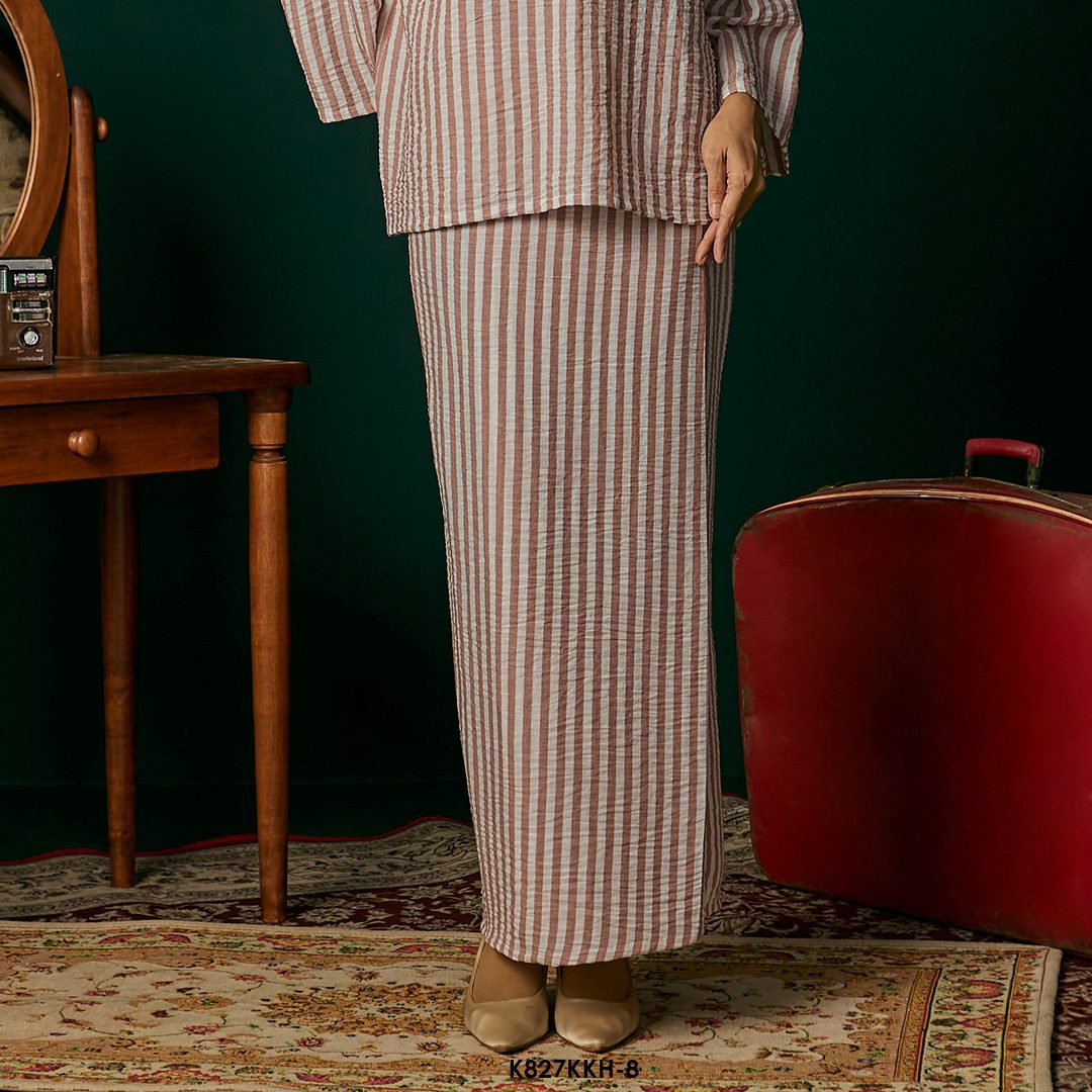 Kurung Kedah in Dusty Pink (K827KKH-8) - Image 3