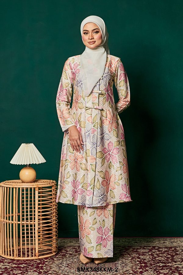 Kebarung Batiq Mia 3.0 Ribbon in Cream (BMK348KKM-2)