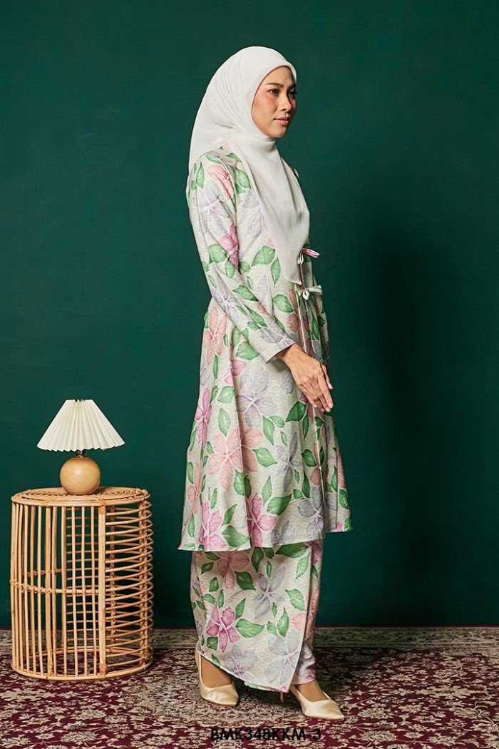 Kebarung Batiq Mia 3.0 Ribbon in Mint Green (BMK348KKM-3)