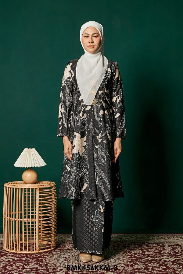 Kebarung Batiq Mia in Black (BMK456KKM-3)