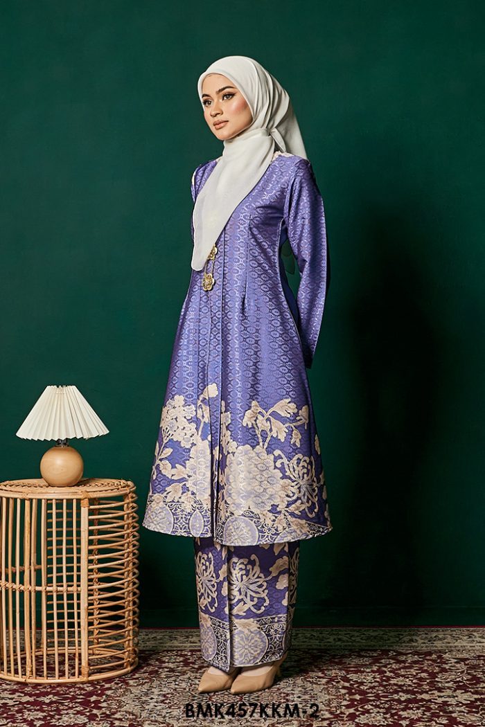 Kebarung Batiq Mia in Periwinkle (BMK457KKM-2)