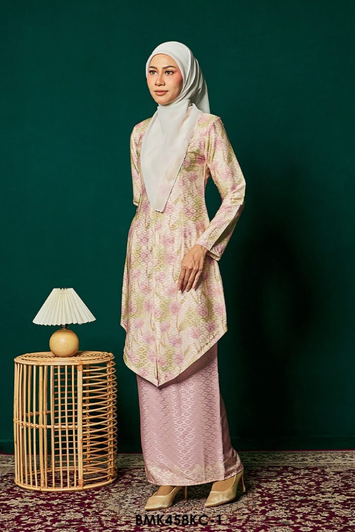 Kebaya Cindai in Soft Pink (BMK458KC-1)