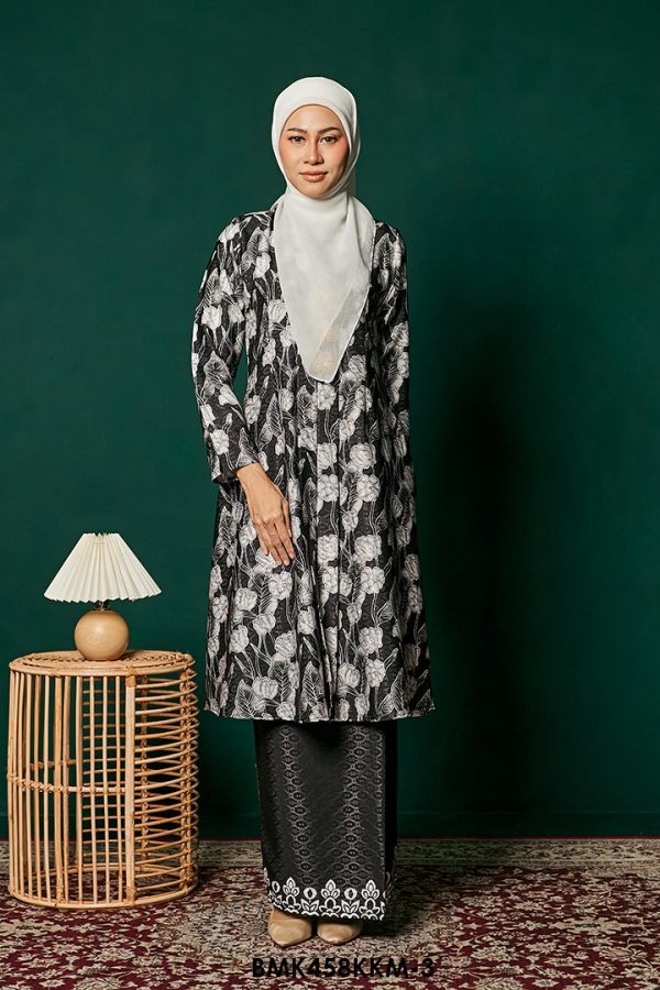 Kebarung Batiq Mia in Black (BMK458KKM-3)