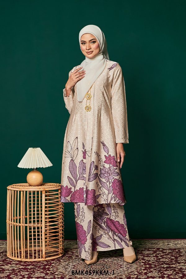 Kebarung Batiq Mia in Cream (BMK459KKM-1)