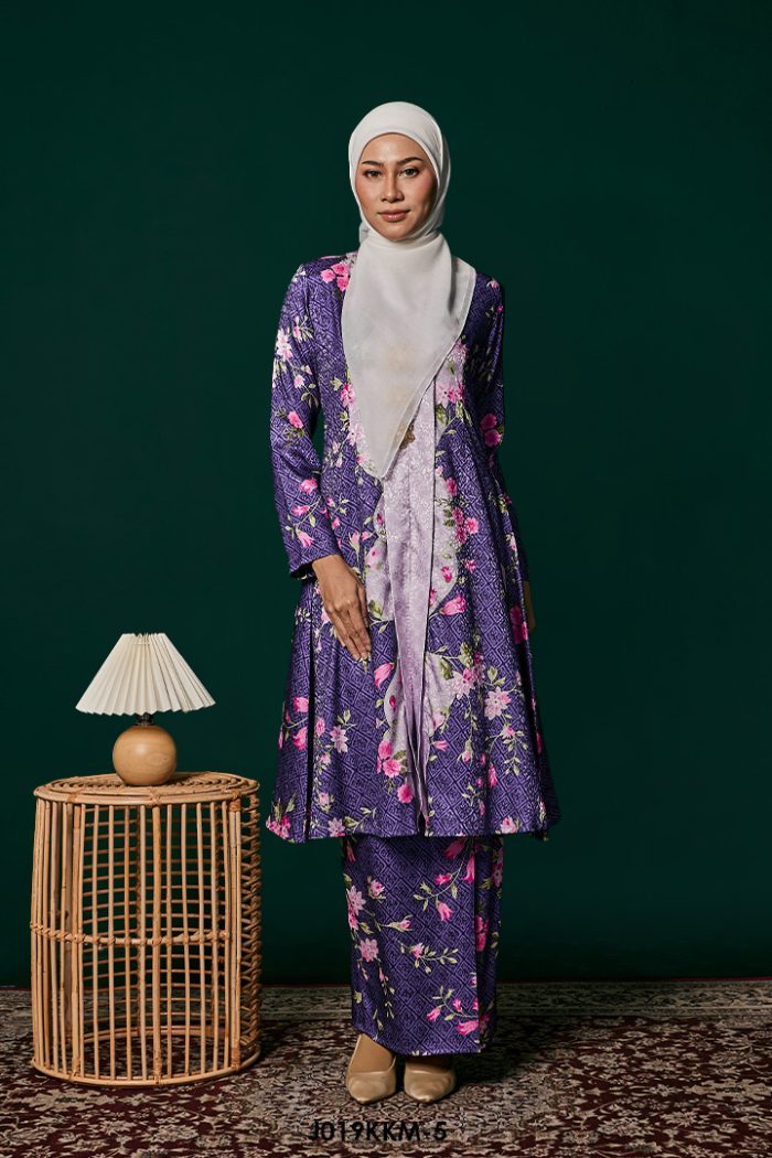 Kebarung Kalthom in Dark Purple (J019KKM-5)