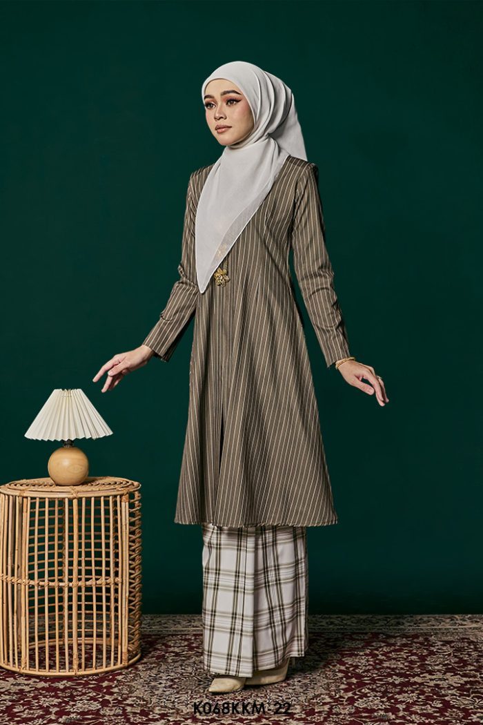 Kebarung Kalthom in Olive Green (K068KKM-22)