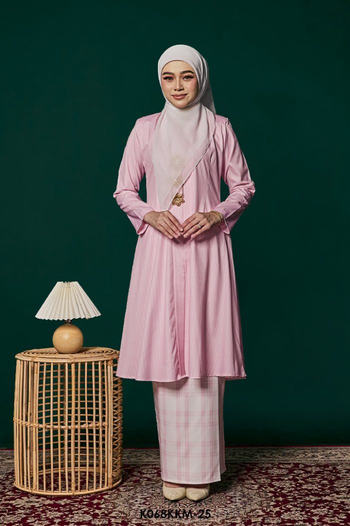 Kebarung Kalthom in Soft Pink (K068KKM-25)