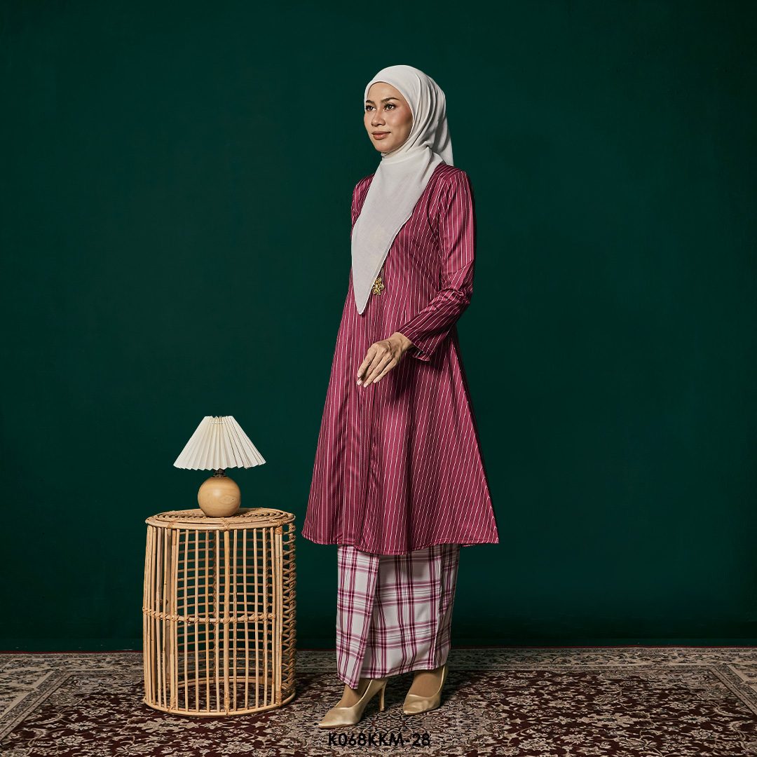 Kebarung Kalthom in Vintage Maroon (K068KKM-28) - Image 2