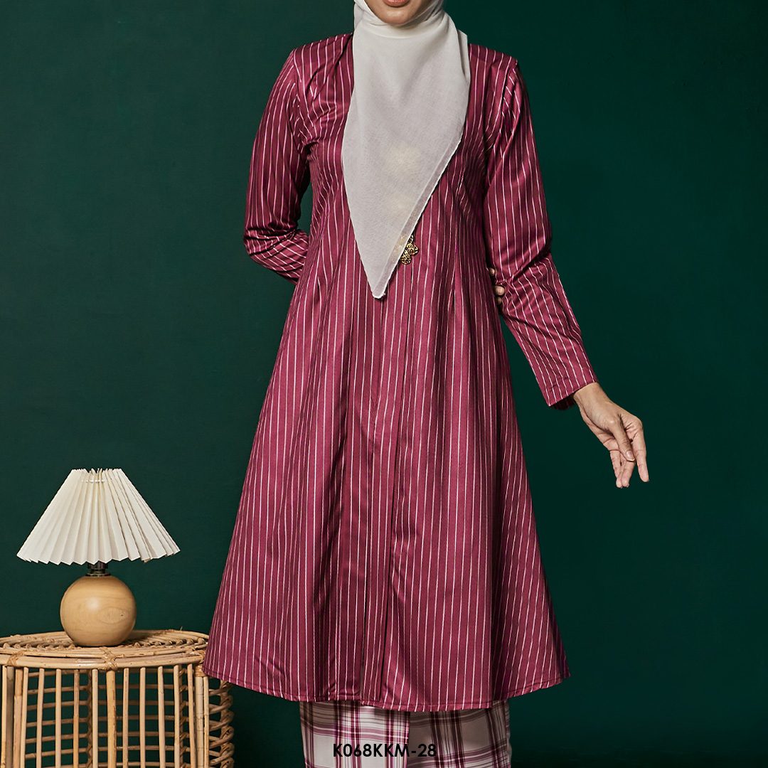 Kebarung Kalthom in Vintage Maroon (K068KKM-28) - Image 3