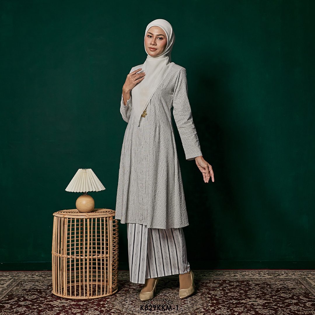 Kebarung Kalthom in White (K829KKM-1) - Image 2