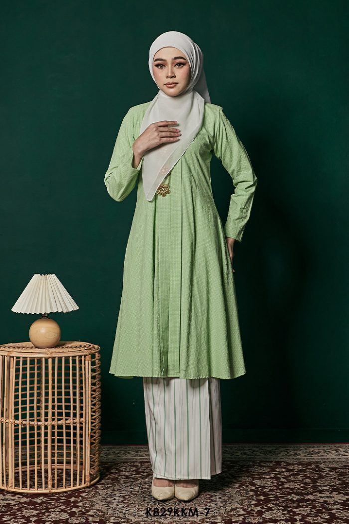 Kebarung Kalthom in Mint Green (K829KKM-7)