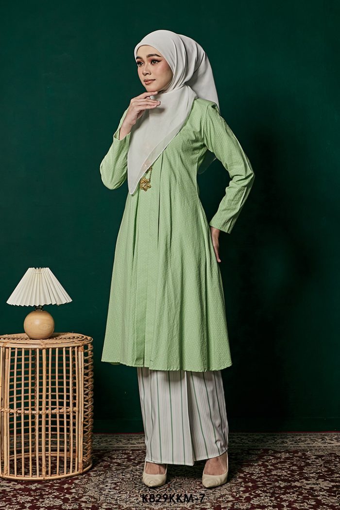Kebarung Kalthom in Mint Green (K829KKM-7)