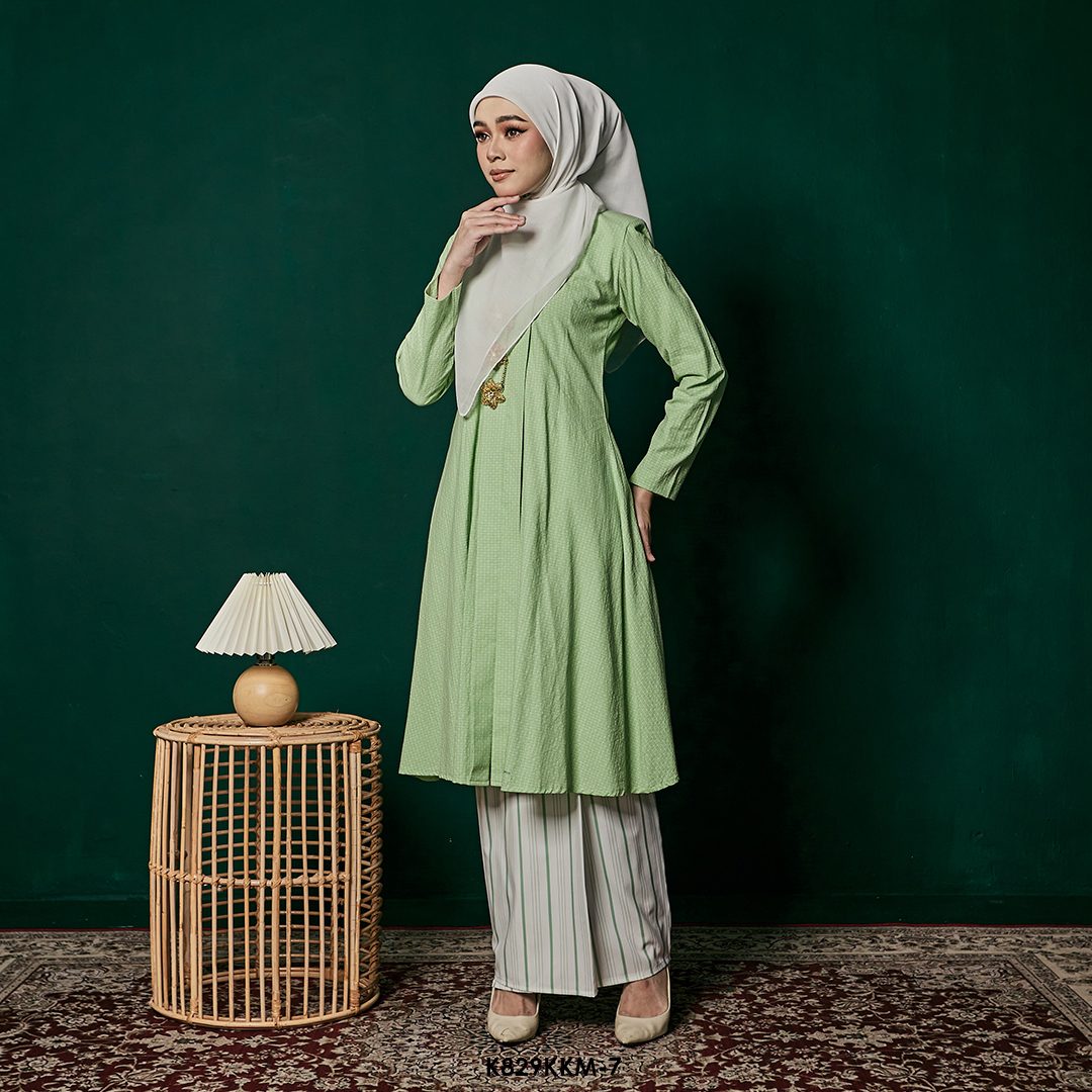 Kebarung Kalthom in Mint Green (K829KKM-7) - Image 2