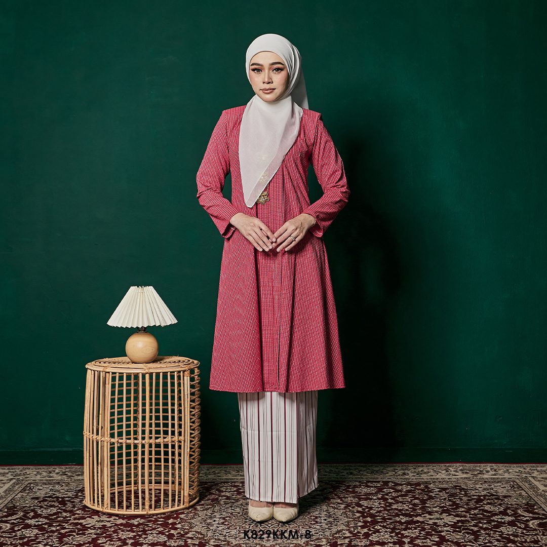 Kebarung Kalthom in Scarlet Red (K829KKM-8)