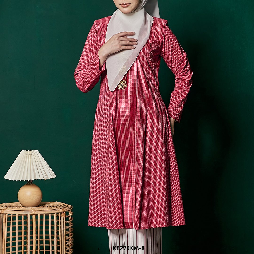 Kebarung Kalthom in Scarlet Red (K829KKM-8) - Image 3