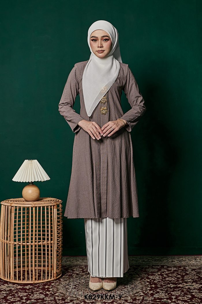 Kebarung Kalthom in Dark Grey (K829KKM-9)