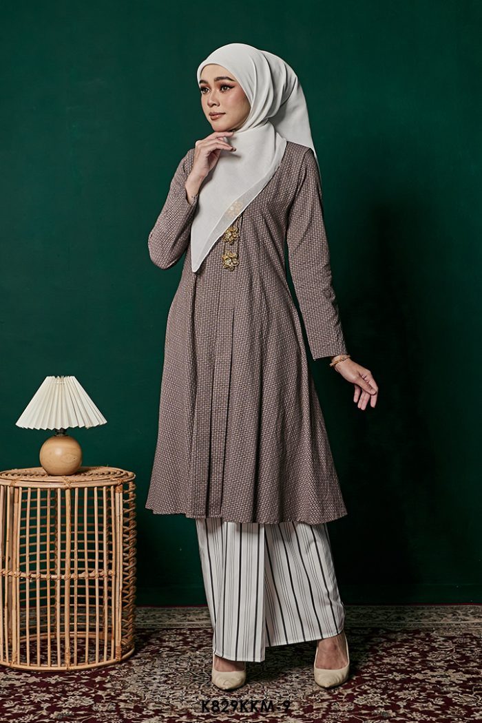 Kebarung Kalthom in Dark Grey (K829KKM-9)