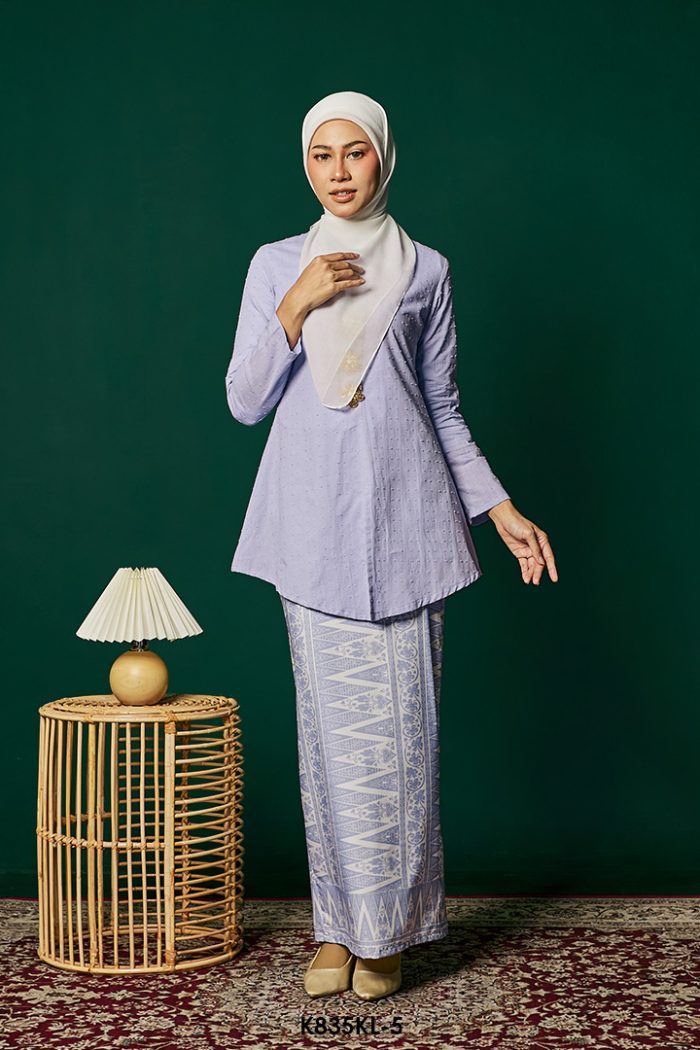 Kebaya Latifah in Lilac (K835KL-5)