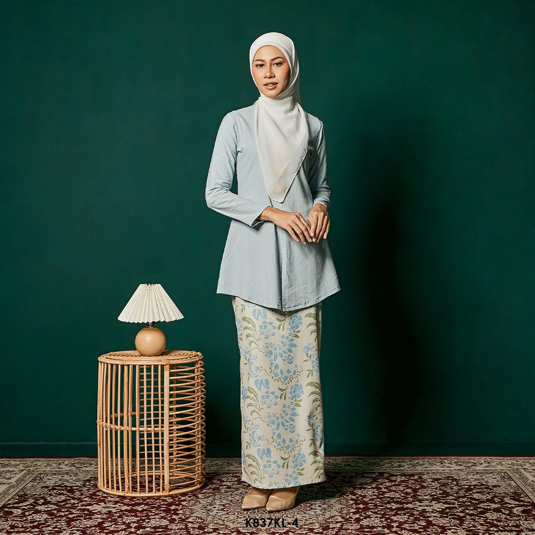 Kebaya Latifah in Soft Blue (K837KL-4)
