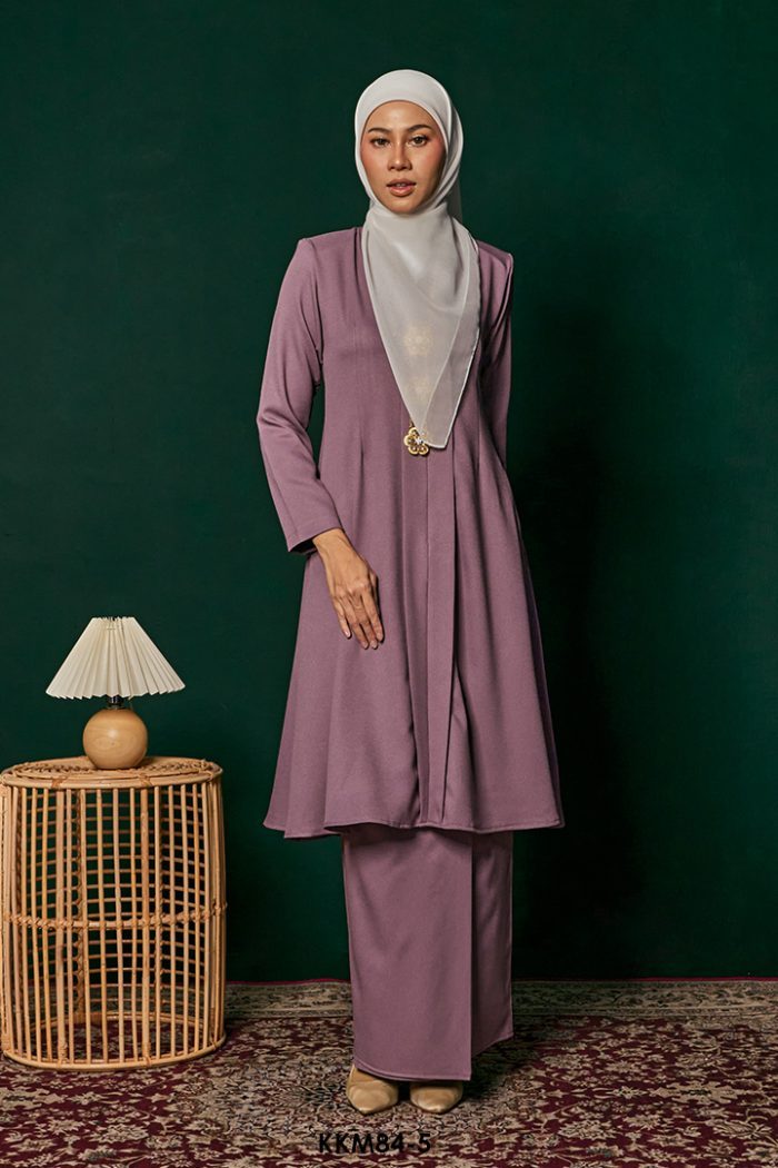 Kebarung Kalthum in Dusty Purple (KKM84-5)