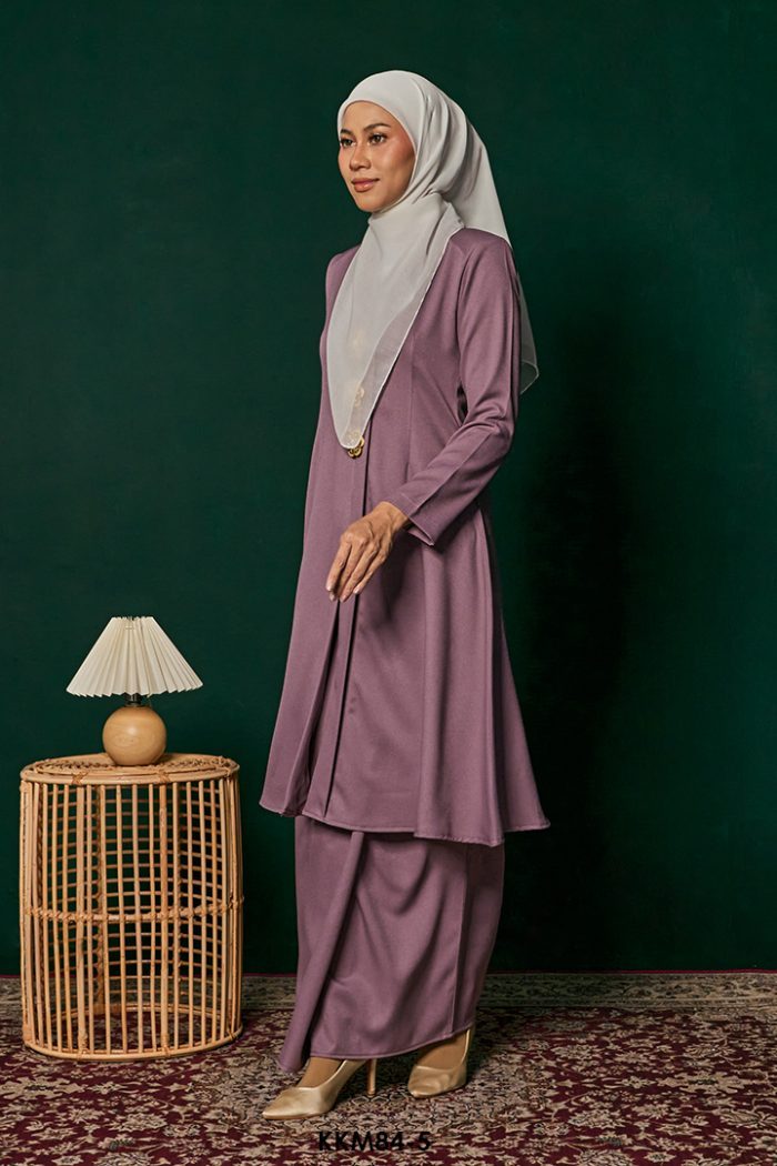 Kebarung Kalthum in Dusty Purple (KKM84-5)