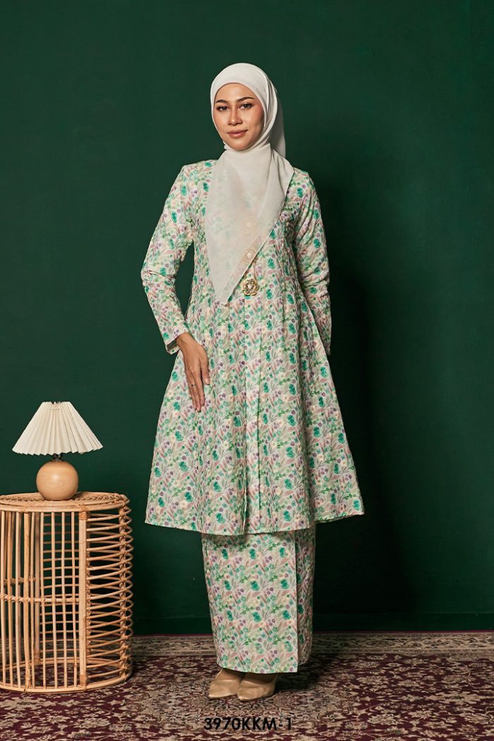 Kebarung Kalthom in Jade Green (3970KKM-1)