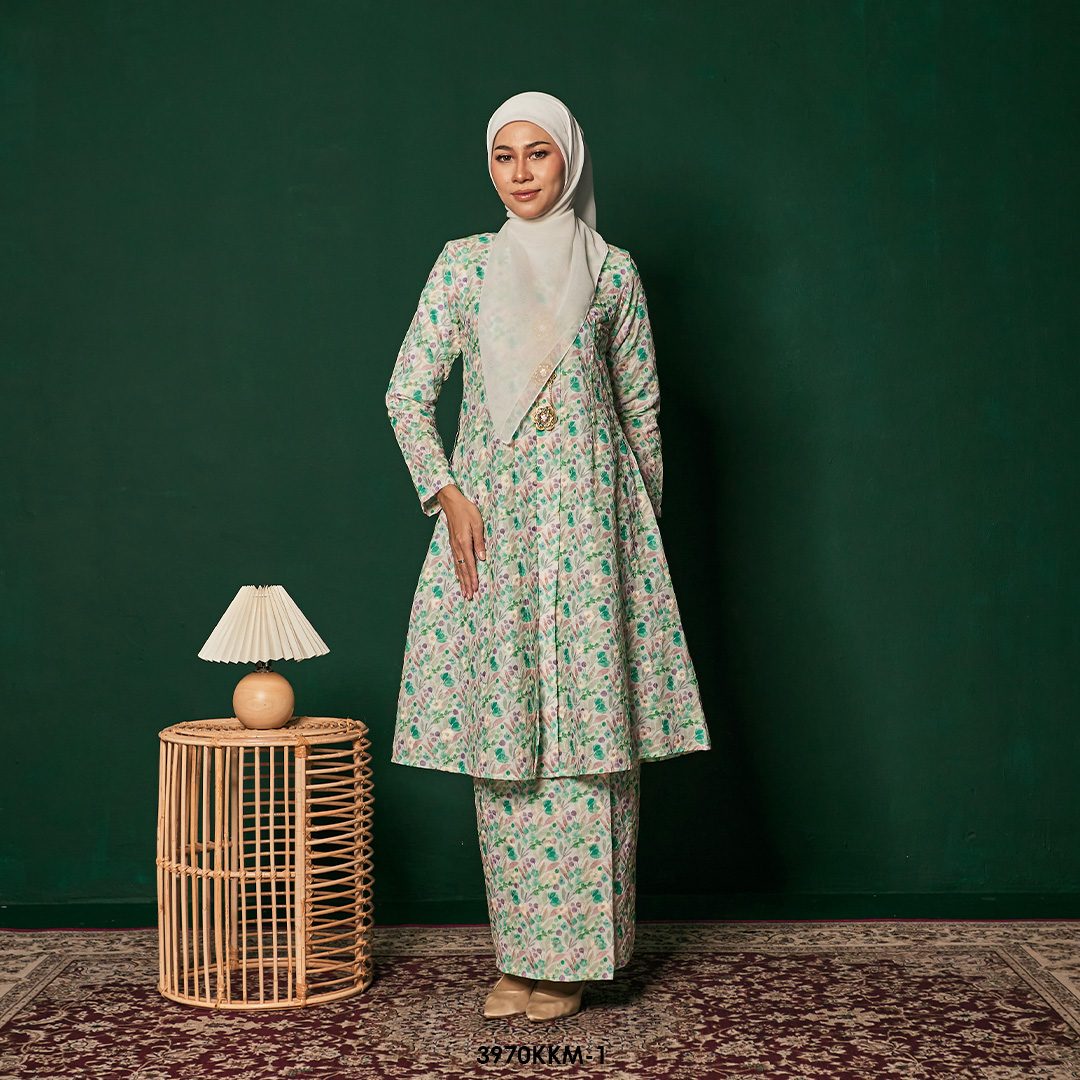 Kebarung Kalthom in Jade Green (3970KKM-1)